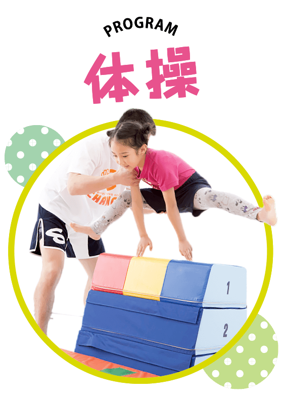 戸塚区原宿の地域密着型 少人数制スポーツジム「ハピスポ」　キッズクラスプログラム「体操」